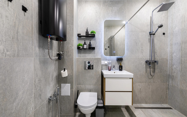 Апартаменты TatAparts оранжевая идиллия в современной студии