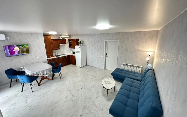 Апартаменты №1 Двухуровневый люкс, 1 линия, вид на море (6чел+1)