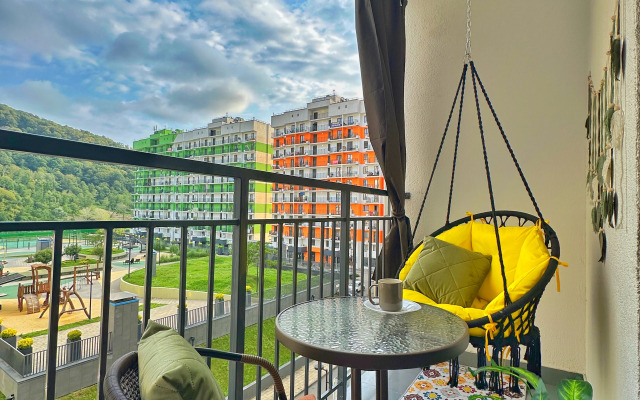 Zhk Letniy S Uyutnym Balkonom Apartment