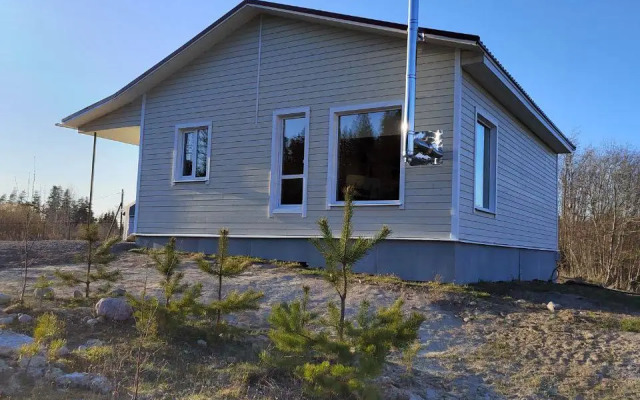 Частный дом Дом на горе с камином и сауной