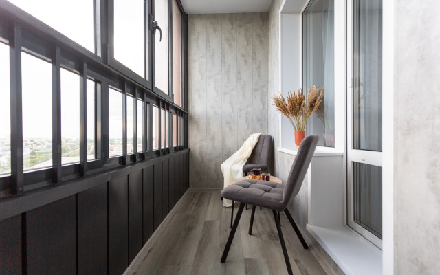 Квартира с фонтаном во дворе