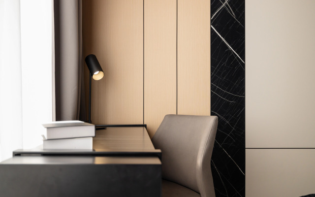 Апартаменты двухкомнатные Sunset Flatport рядом с Москва-Сити