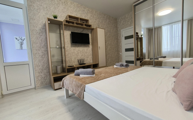 Квартира у Пляжа Парк Победы с Видом на Море