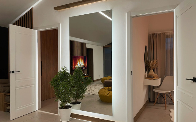 Prostorny Barnkhaus S Panoramnymi Oknami Private House