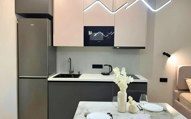 Flat Apartamenty ot Prokvartiry vozle Ak Bars Arena, Dvvs i Akvaparka po Ulitse Sibgata Khakima 51 2 Studiya - Apartment in 카잔 - Photo 3