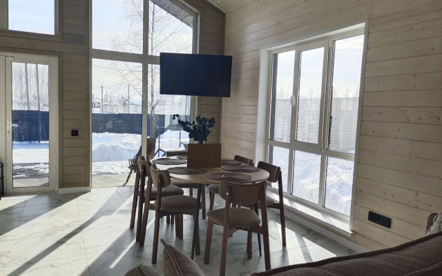 Шале Береза с сaуной и чанoм