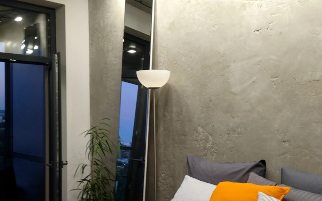 Vidovaya Loft Studiya ZhK Mankhetten Flat