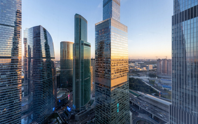 Квартира GM Apartments Суперсовременная Видовая Квартира в Neva Towers