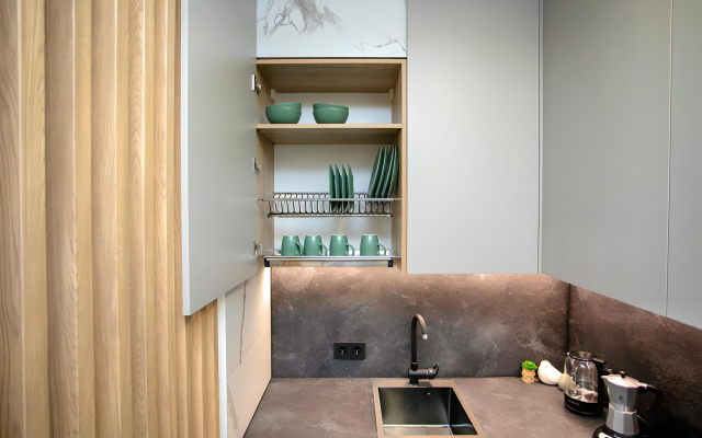 V Tsentre Sochi 10 Minut Do Morya AK Arkhitektor S Terrasoy Patio Apartaments