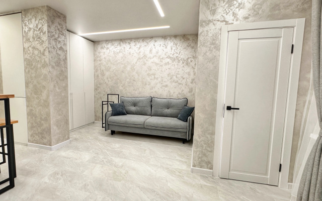 S vidom na Volgu Flat