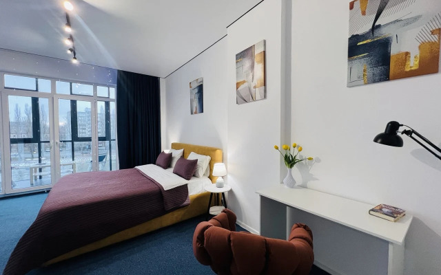 Квартира на Рыбной Деревне с видом на Преголя