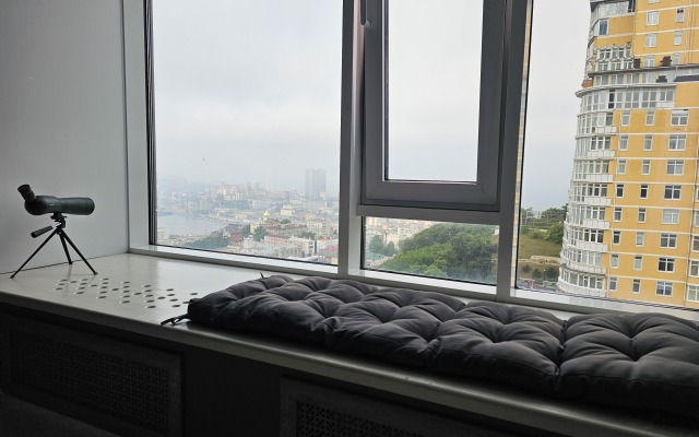 Апартаменты с видом на город и море