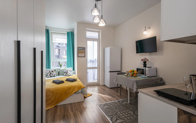 Квартира Уютная студия у метро Потапово