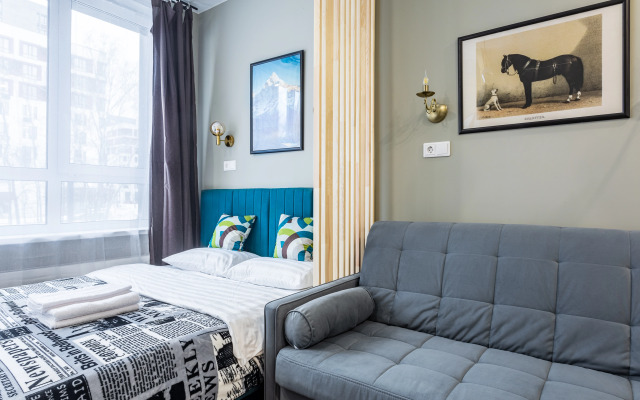 Inhome24 Dlya Dvoikh V Novom Zhilom Komplekse Apartments
