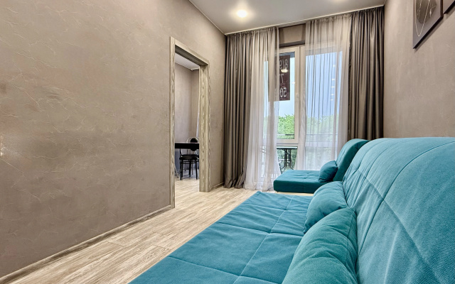 Квартира 650 м до моря|до 3 гостей| Бассейн| Макрент