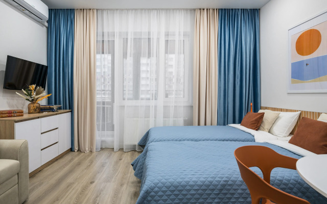 Квартира Teplo Apartments Студия на Среднерогатской Улица 11