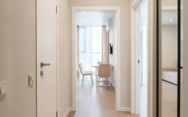 Апартаменты 1-комнатные с видом на бассейн