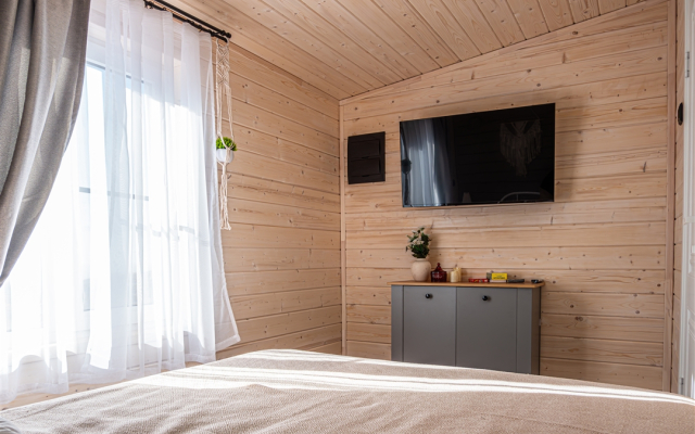 Zagorodny S Kupelyyu I Vidom Na Ozero Guest house