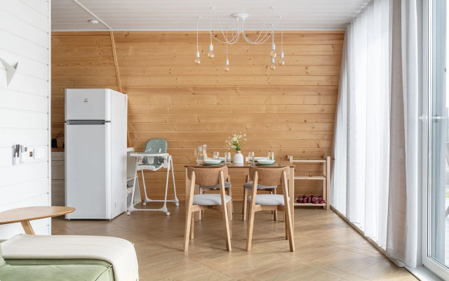 Частный дом С сауной у реки и леса