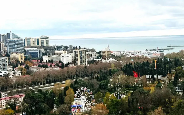 Квартира Уютная евродвушка в центре с видом на горы