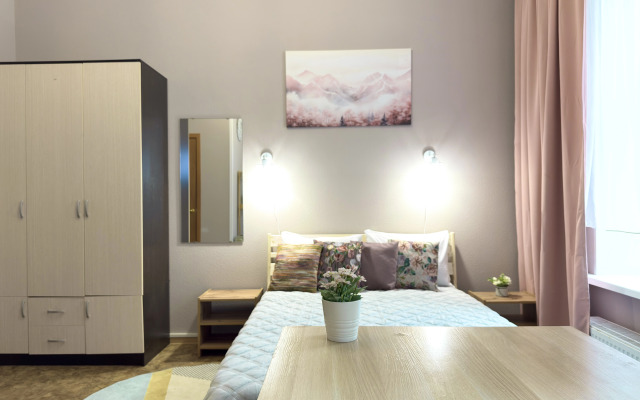 Квартира Уютная студия у метро Чернышевская Гости Дома