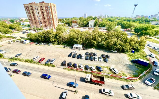 Апартаменты Уютные в ЖК Академический на 8 этаже (рядом с Парком Гагарина) пр-кт К.Маркса, 242