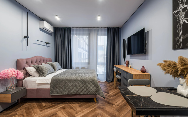 Апартаменты Flat Inn на Новоостаповской улице