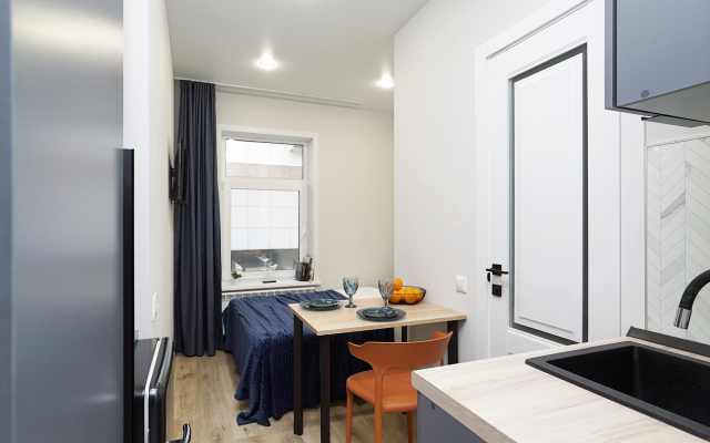 Апартаменты Visit Студия с Двуспальной Кроватью