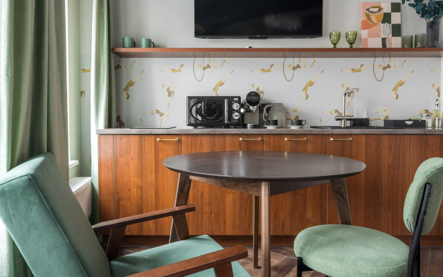 Квартира New Horizon Art Vinil умный дом и уникальный дизайн