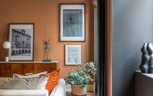 Апартаменты D Apartments у Адмиралтейства с гостиной зоной