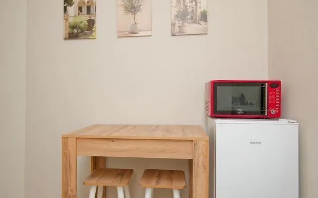 Квартира студия светлая в апарт-отеле Октава