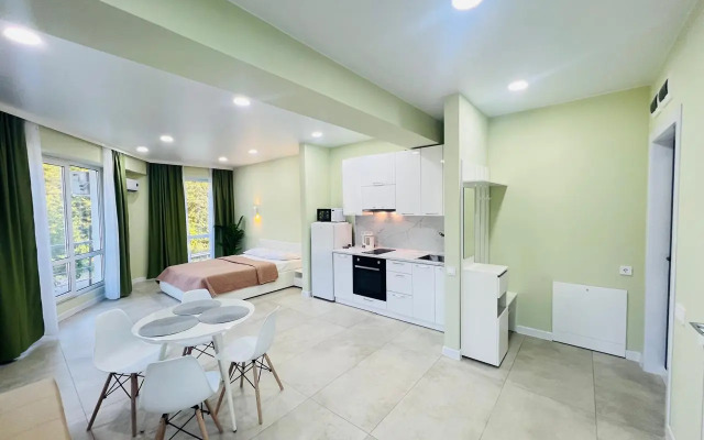 Studiya S Balkonom I Basseynom Na Territorii Apartments