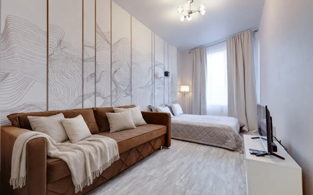 Апартаменты Happy People  в доме  с Термы Видное и ТЦ Галерея 9-18 № 5