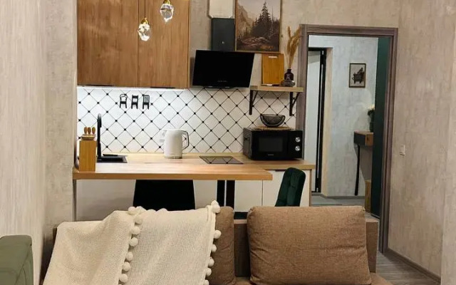 Квартира Красивая и уютная студия в тихом районе