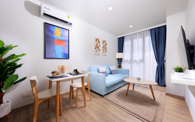 Новые 1bd апартаменты в Laguna SkyPark