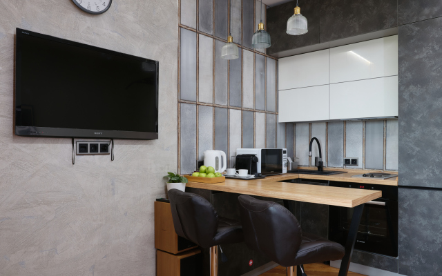 Апартаменты Wood&Stone Studio