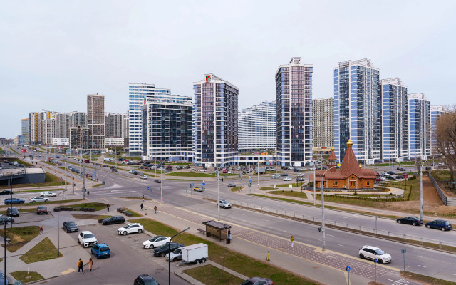 Stilnaya komfortnaya v sovremennom megapolise Flat