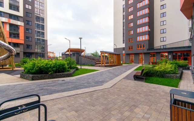 S panoramnymi vidami v Tsentralnom rayone Kaliningrada Flat