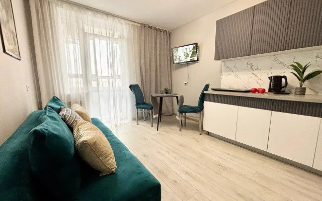 Квартира Светлая однокомнатная для 4х гостей с отдельными комнатами