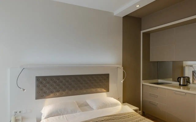 Apartamenty Deluks s vidom na more v komplekse Alliance Palace Batumi
