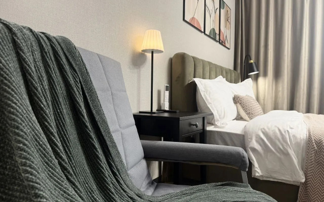 Апартаменты студия на Ивана Беличенко 97