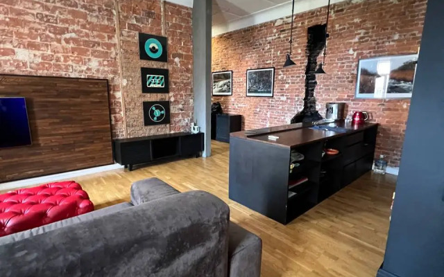 3-kh komnatnye apartamenty v stile loft v samom tsentre Apartments