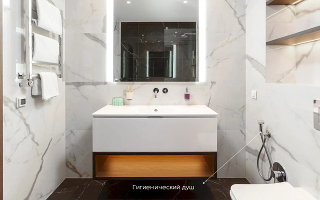 Апартаменты Москва Сити Golden City 3х комнатные 37 этаж