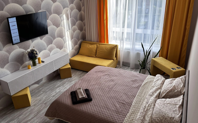Uyutnaya kvartira na poberezhye Zelenogradska Flat