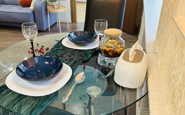 Апартаменты Спелая Клюква в центре 45м