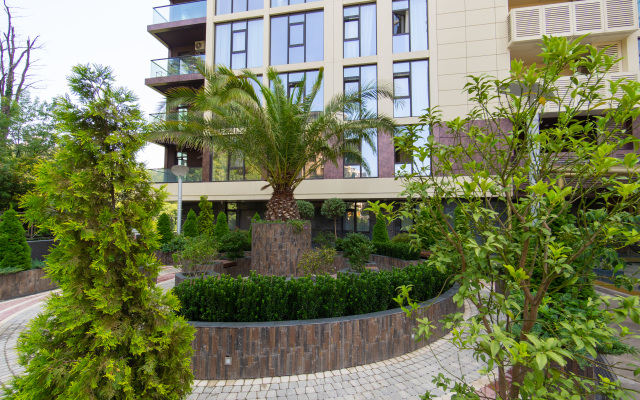 Studiya v elitnom ZHK Metropol' ot LetoApart Apartments
