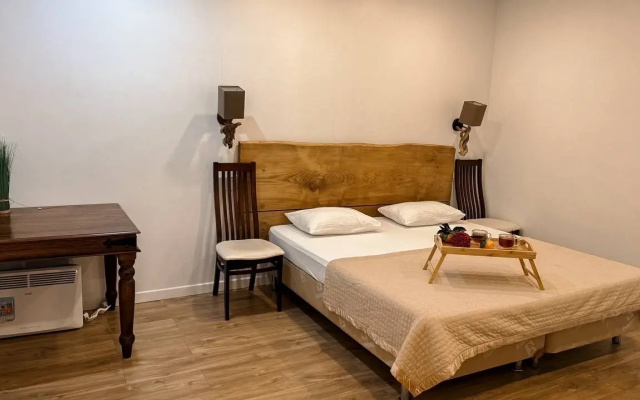 Apartamenty Eko Dom v Zk Katerina Al'pik s vidom na gory i terrasoj