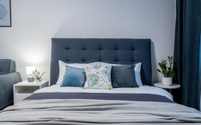 Navy na Vasilyevskom Ostrove Satin Home Apartment