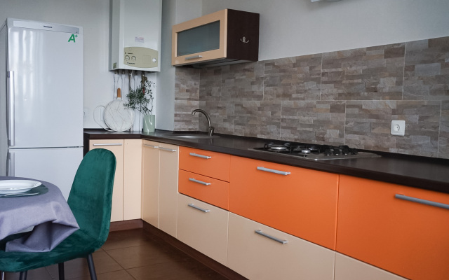 dvukhkomnatnaya Apartic s vidom na botanicheskiy sad Flat