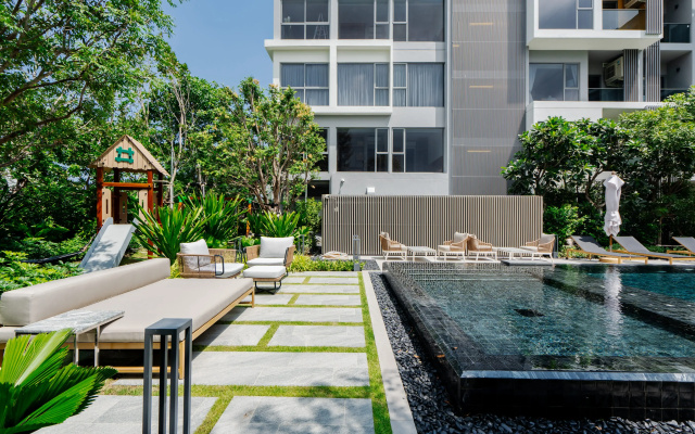 Апартаменты Nice apartments with lake views in Laguna